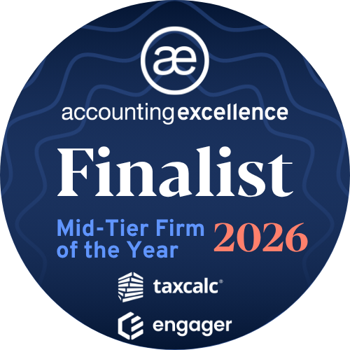 Accounting Excellence Awards 2026 — Finalist, Mid-Tier Firm of the Year